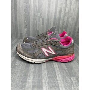 New Balance 990v4  Running Shoes Womens Size 9 Gray/Pink